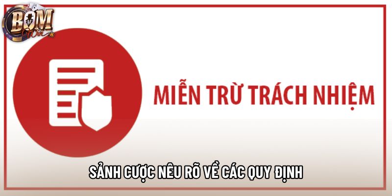Sảnh cược nêu rõ về các quy định Sảnh cược nêu rõ về các quy định